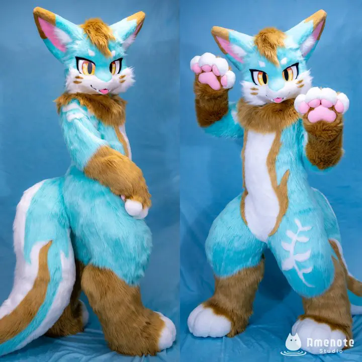 レフィ【フルスーツ】 | Amenote-Studio : ケモノ着ぐるみ制作スタジオ